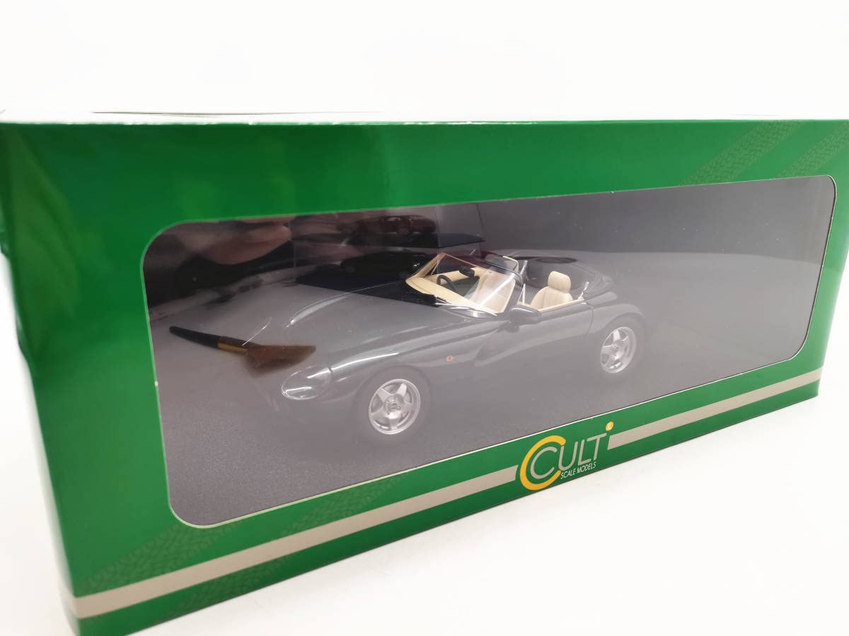 ミニカー 104-021 Cult 1/18 TVR Griffith green Cult Scale Models 1:18 TVR Griffith Cabrio year 1991 - 1993